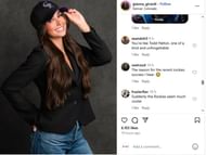 MLB fans gushing over Rockies host Giana Giardi at Coors Field.(Via Instagram)